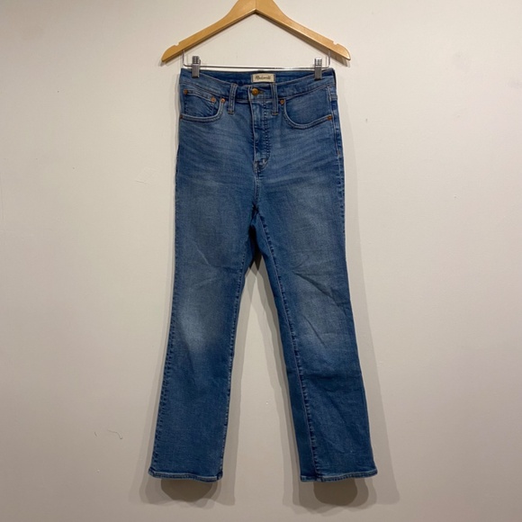 Madewell Women's Boot Cut Jeans - Light Blue - Picture 2 of 5